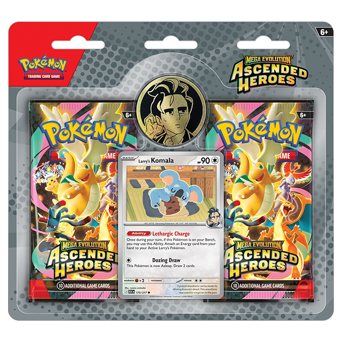 新品未開封　美品　ポケモンカード Ascended Heroes 2箱 Ascended Heroes 2-Pack Blister – Sealed Shop