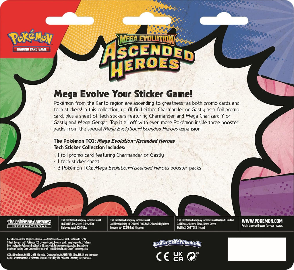 Ascended Heroes Tech Sticker Collection